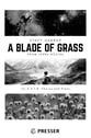 A Blade of Grass SATB choral sheet music cover